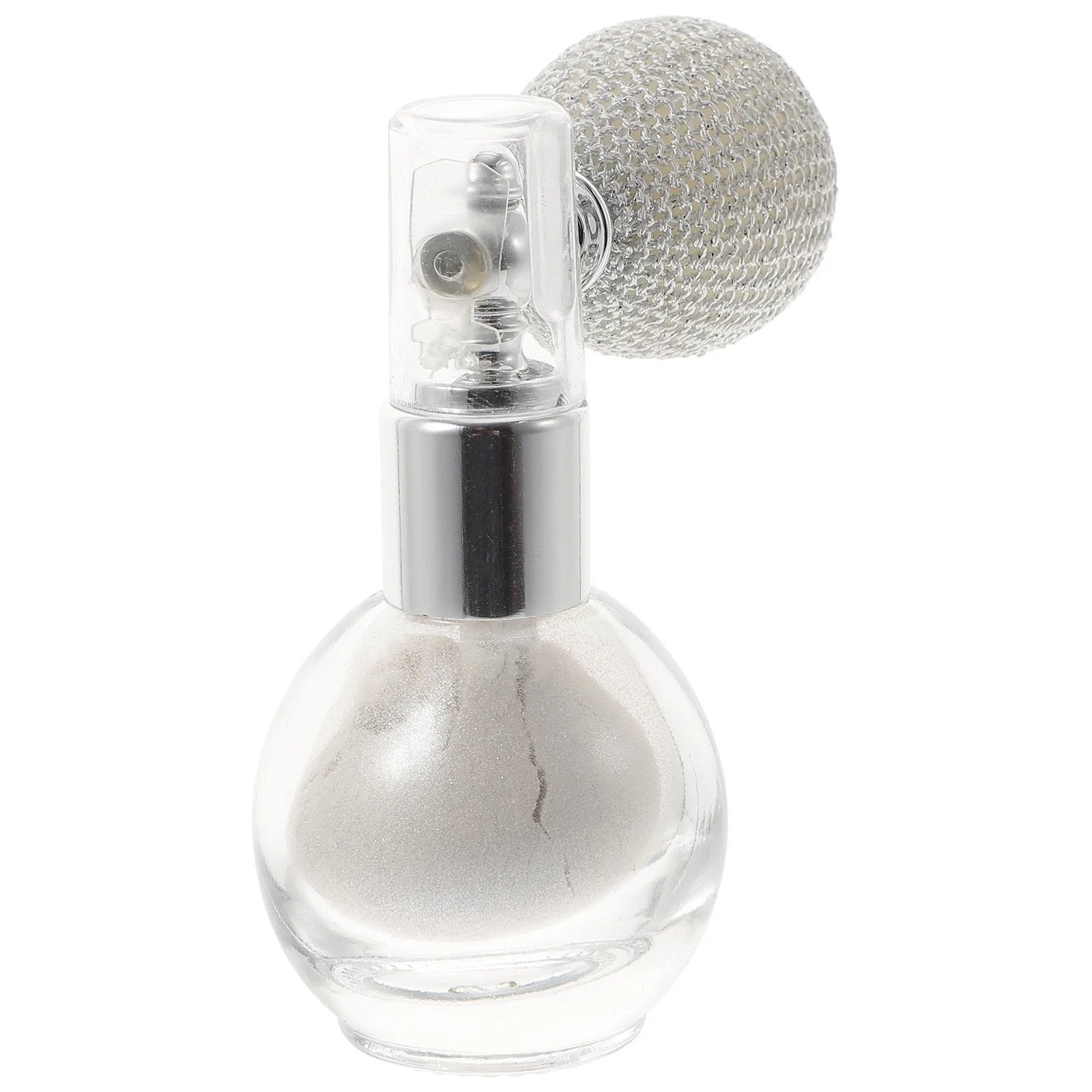 Glitzer-Sprühpulver für Frauen, schimmerndes Körper-Highlighter-Spray, einfach zu verwenden, tragbarer Sparkle-Nebel für Make-up, Gesichtshaar, Glanz