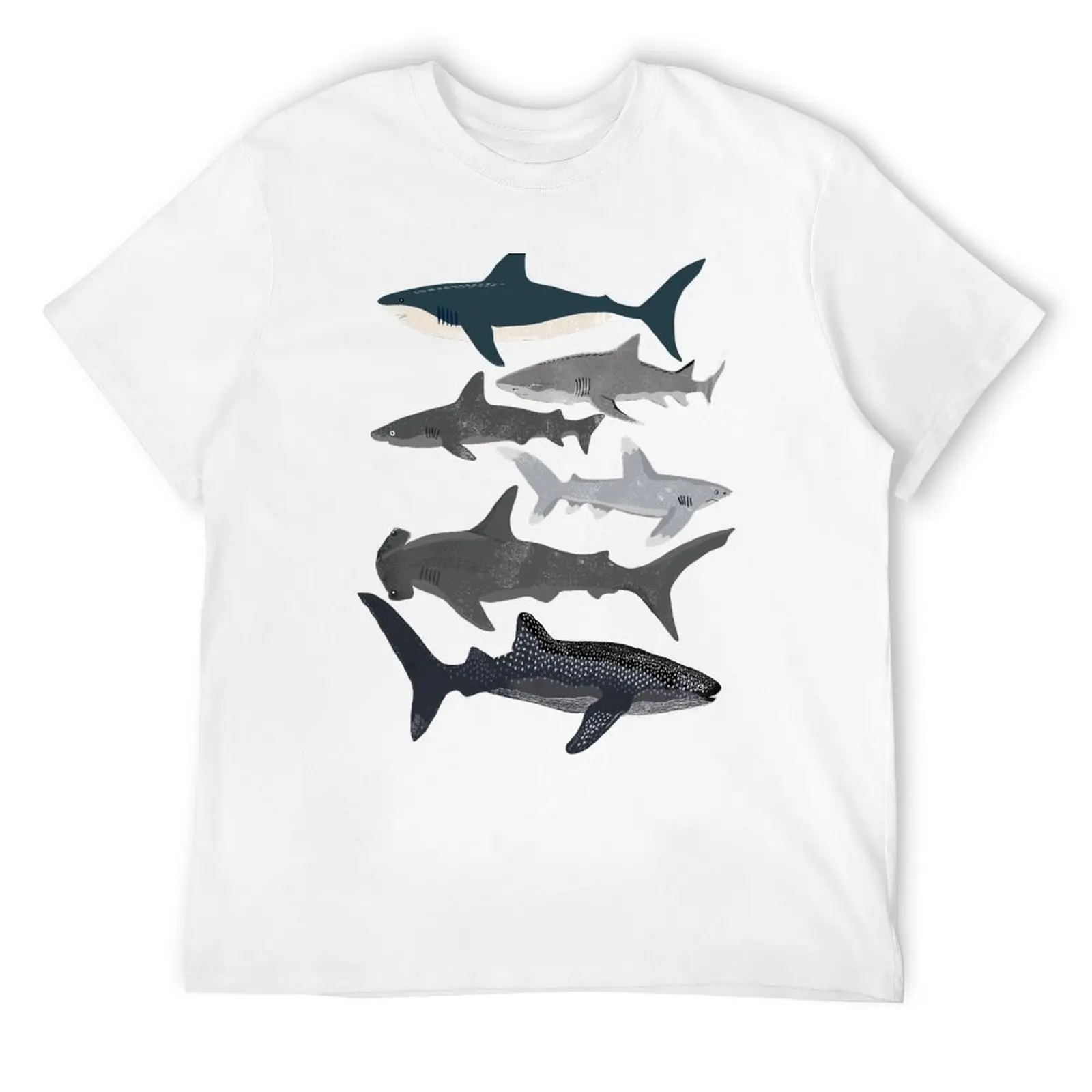 

Sharks, illustration, art print ,ocean life,sea life ,animal ,marine biologist ,kids ,boys, gender neutral ,educational T-Shirt