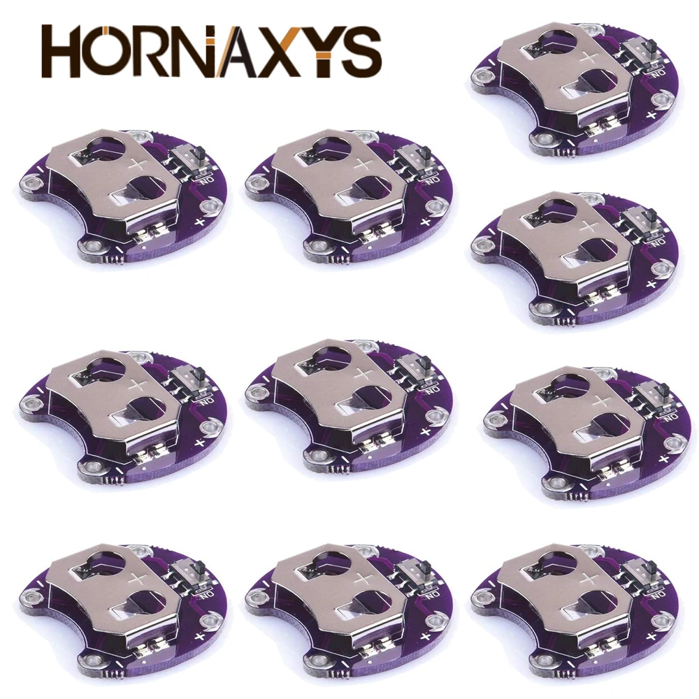 10PCS LilyPad CR2032 Battery Coin Cell Battery Holder Mount Module