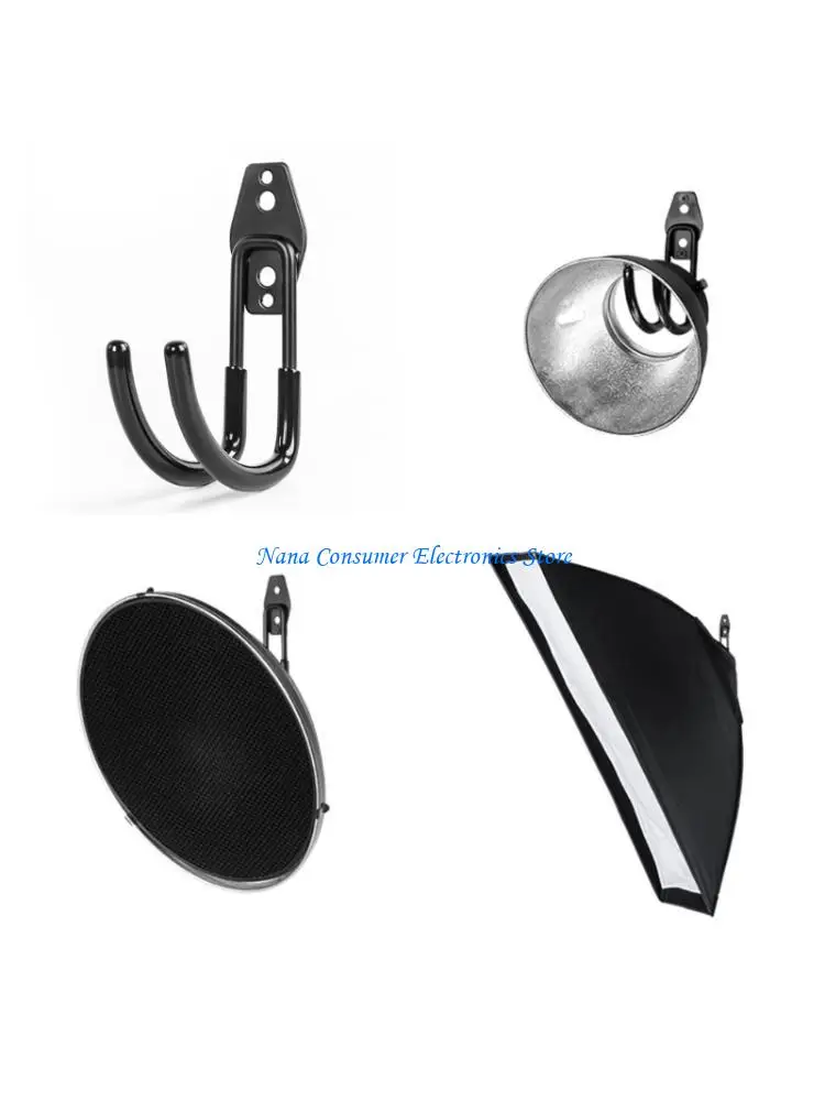 G7NE Heavy Duty Steel Grip Hook for Studio Lighting Equipment Secure Mounting for Flash Lights LED Panel Backdrops and Sandbags