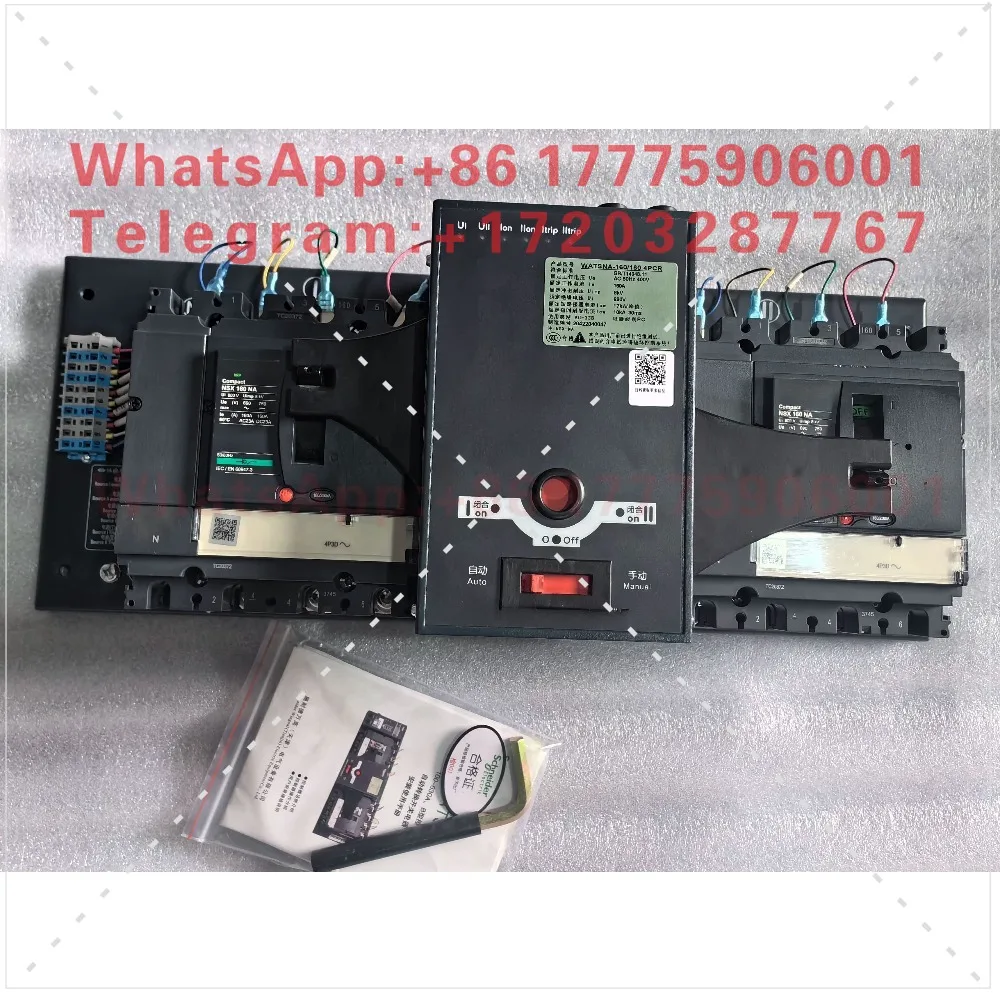 Dual power supply WATSNA-160/160.4PCR 3 4P 100 160 250 400 630A one piece