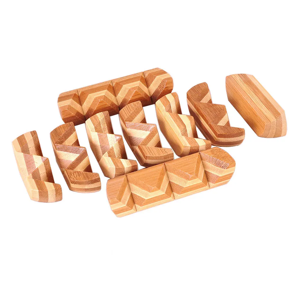 

Creative Adult Intellectual Toy Puzzle Wooden Egg Luban Assembling Ball for Home DIY Party Playing