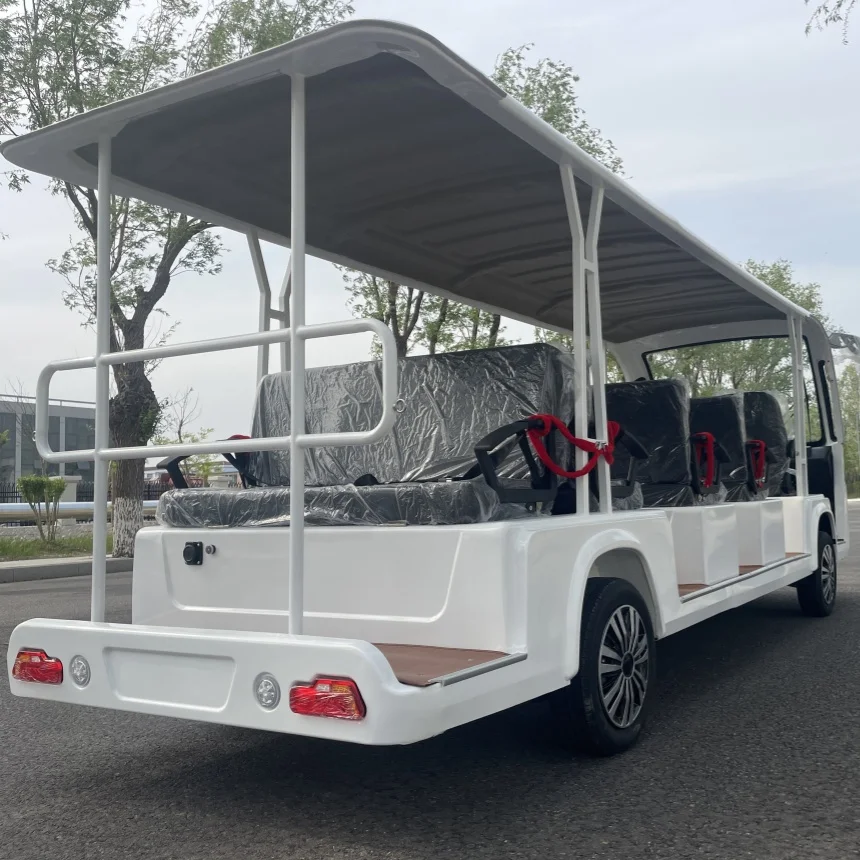 

Hot Selling Street Legal Electric Tour Bus 72V Lithium Battery Powered Electric Sightseeing Bus Powerful Motor 5000W 7000W