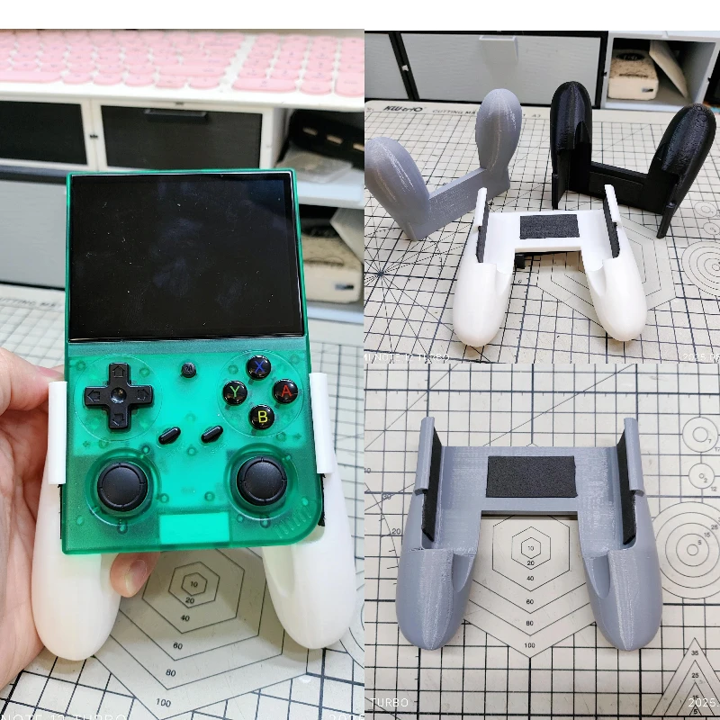 

Для Anbernic RG35XX Pro геймпад ручка Palm Grip 3D печать игровая консоль ручка Palm для RG35XXPro rg35xx pro