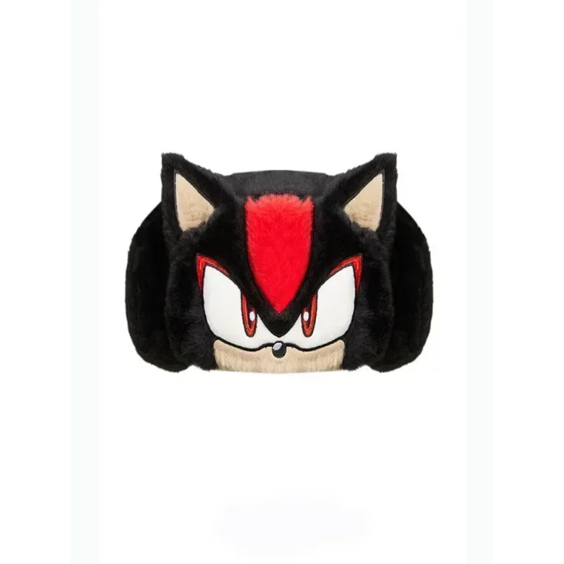 لعبة S-سونيس ألعاب من نسيج مخملي أنيمي الخريف الشتاء الدافئة Ushanka قبعة سوداء Y2K قبعة رائجة البيع المرأة قبعة الصياد امرأة قبعات التزلج قبعة هدية #6