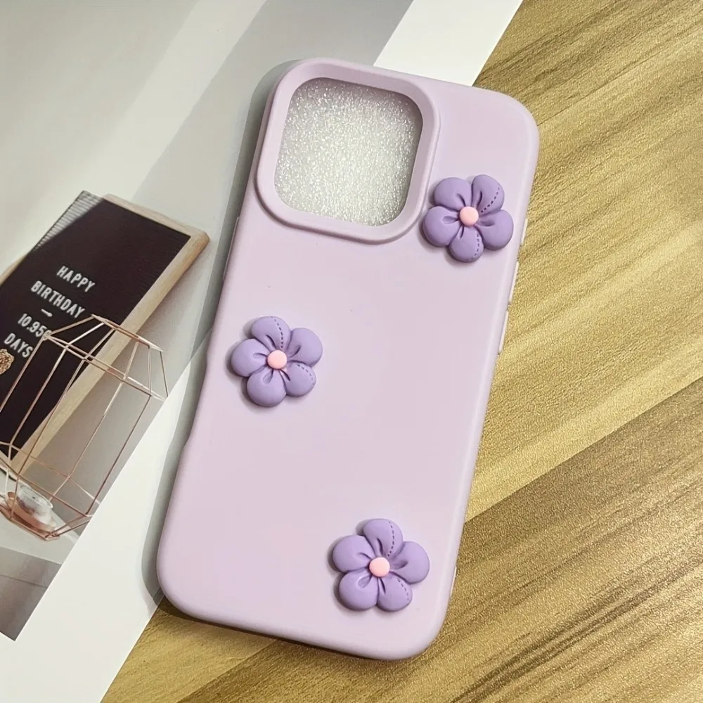 Custodia per telefono fiore dopamina colorato carino per iPhone 17 Pro Max 17Air 16 15 14 13 12 11 Pro Max 15 14 Plus copertura opaca antiurto