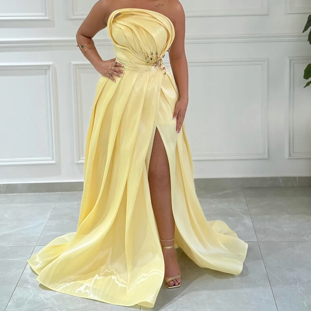 

Вечерние платья русалки по индивидуальному заказу, платье для выпускного вечера без бретелек без рукавов, модное простое драпированное вечернее платье с открытой спиной и кристаллами