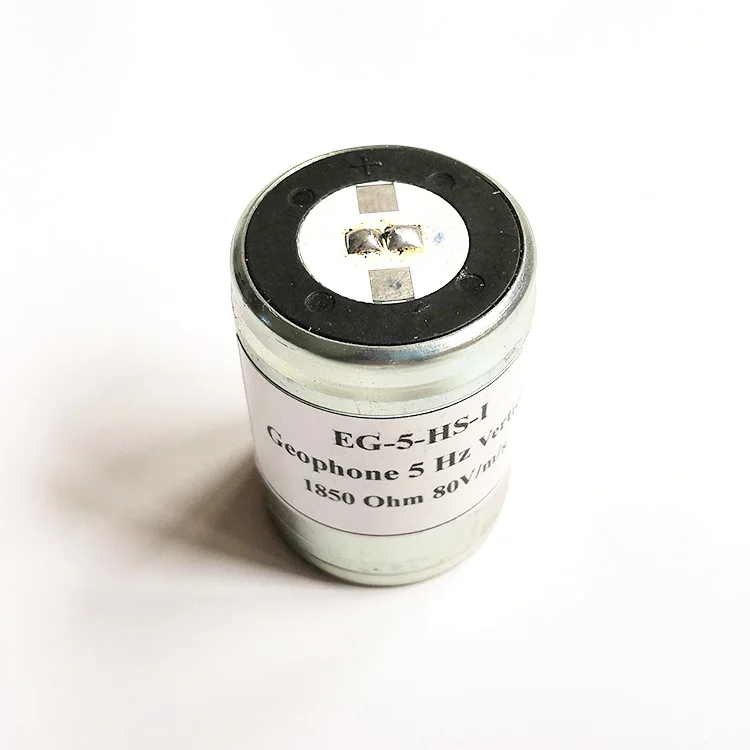EG-5-HS-I High Sensitivity Geophone 5Hz Vertical, Seismic Geophone Sensor 5 Hz
