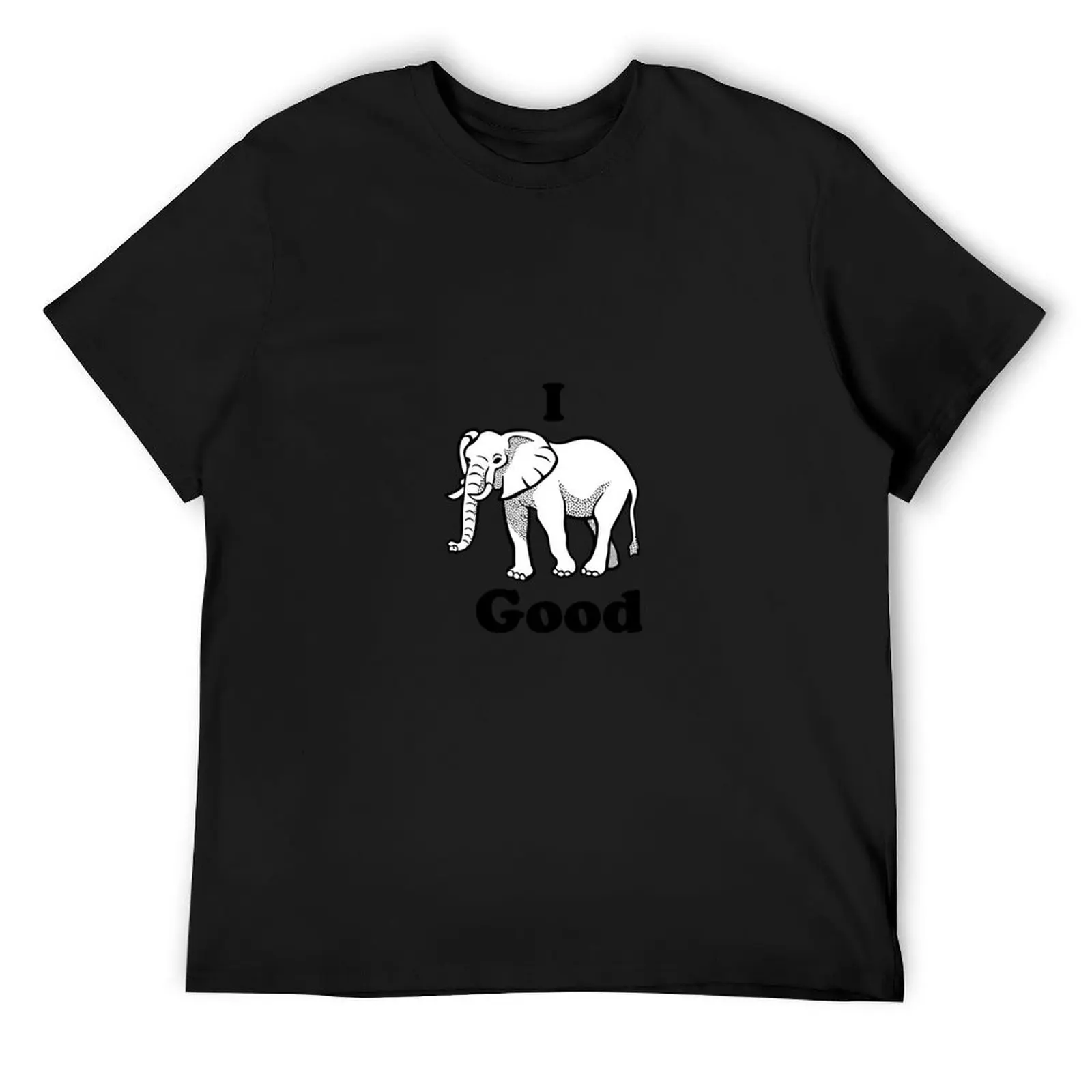 Arabic Pun Elephant I Feel Good Pullover Hoodie T-Shirt new edition blanks Blouse tops luxury clothes men