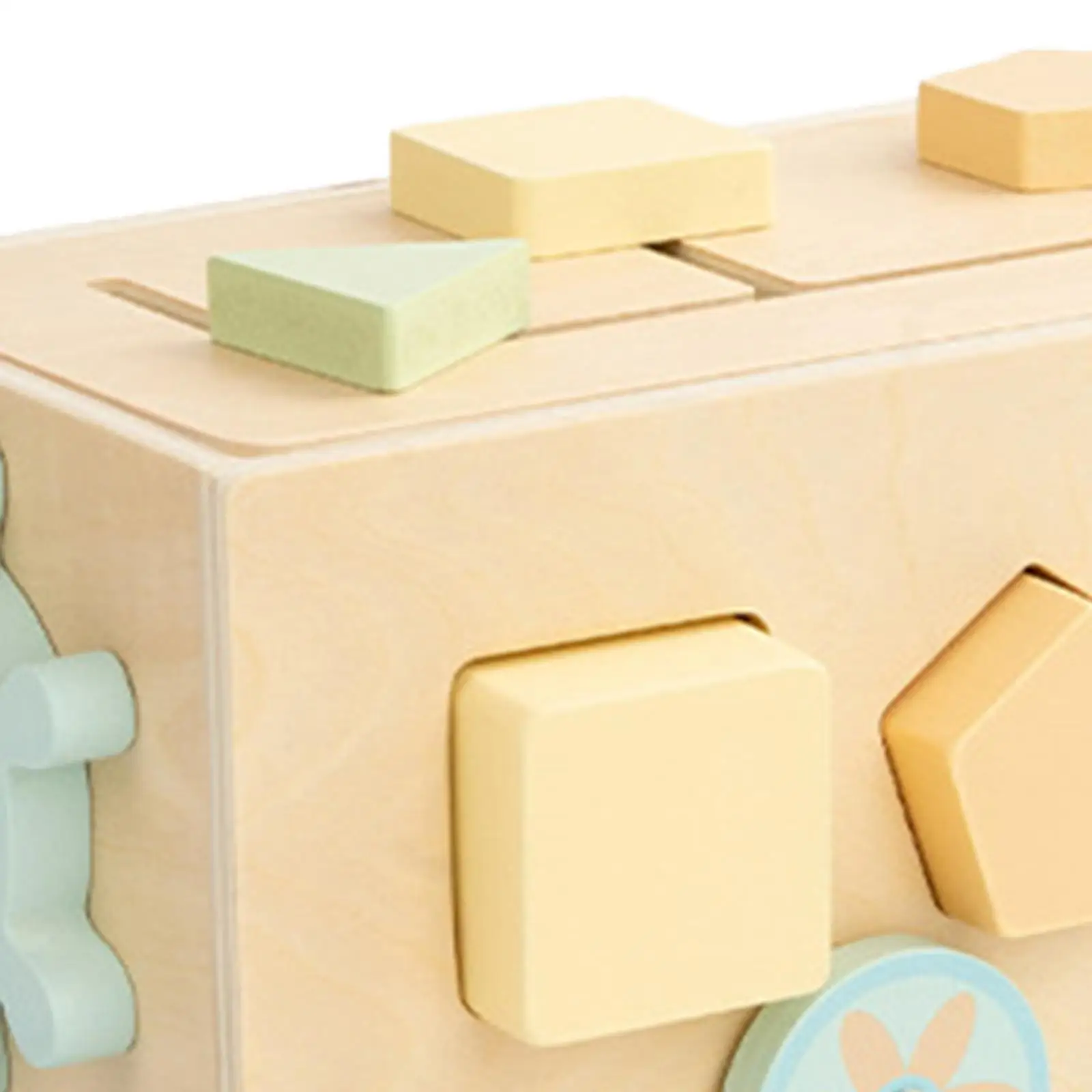 Shape Sorting Stacking Toy Birthday Gift Developmental Wooden Block Montessori Car Toys Kids Early Educational Toy for Preschool