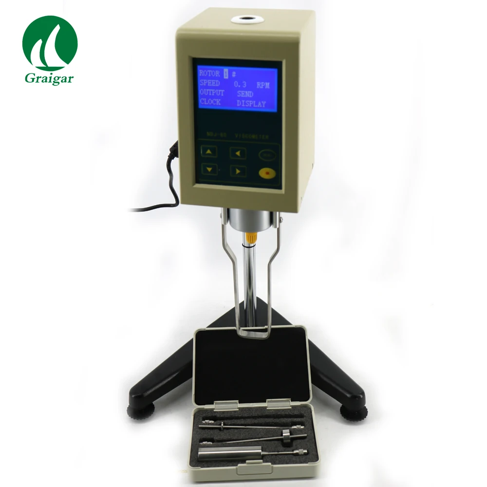 NDJ-8S Digital Rotary Viscometer Liquid Viscosity Tester Measurement Digital rotary viscometer