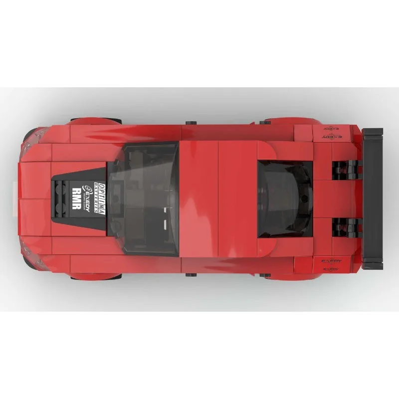 

MOC-149232 Новая классическая модель культового спортивного гоночного автомобиля 1990-х годов, 268 деталей, игрушка в подарок на день рождения для мальчиков и детей