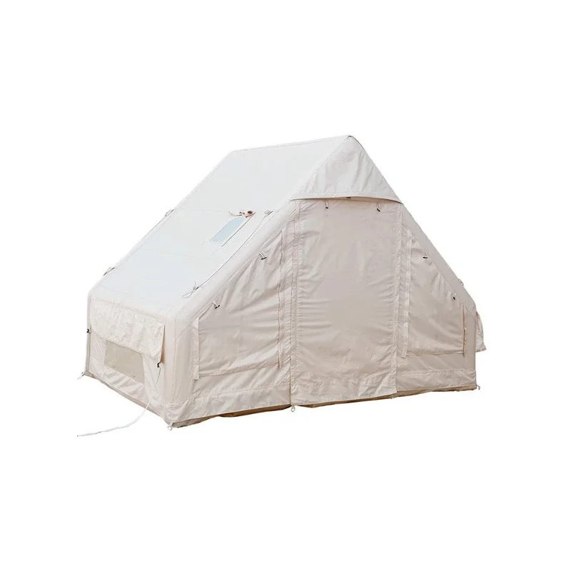 Outdoor camping inflatable tent thickened Oxford cloth portable rainproof automatic tent
