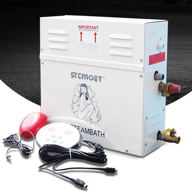 

Парогенератор 12 кВт, 220 В, бытовая паровая ванна, сауна, печь для сухого потока, влажный пароварка, цифровой контроллер