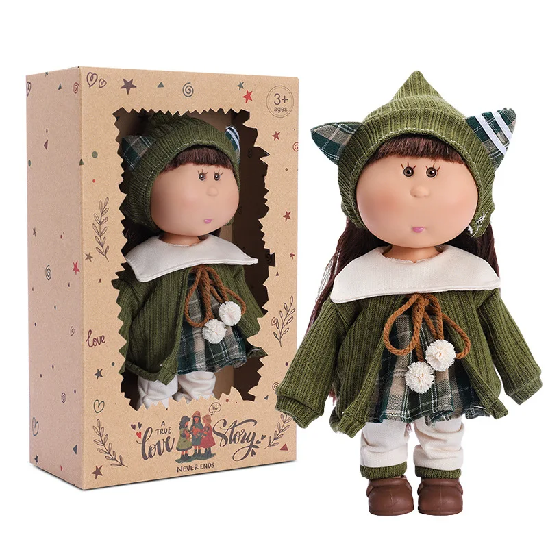 

Набор кукол Миа Потато 24 см с подарочной коробкой, одеждой, обувью и аксессуарами, детская игрушка-кукла для переодевания, подарок на день рождения для девочек