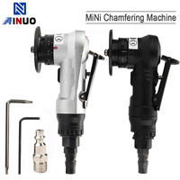 Pneumatic Chamfering Machine Metal Deburring Burr Trimmer Straight Adjustable Depth Angle Cutting Tool 30000RPM