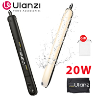Ulanzi UA20 20W Bi-Color Inflatable Tube Light Wand Stick Foldable LED Video Light for Broadcasters Photography Live Streaming