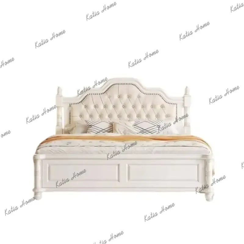 Best Sellers Nordic Luxury Storage Bed House White Designs Modern Loft Bedroom Bed Double Headboards Room Camas Matrimoniales Fu