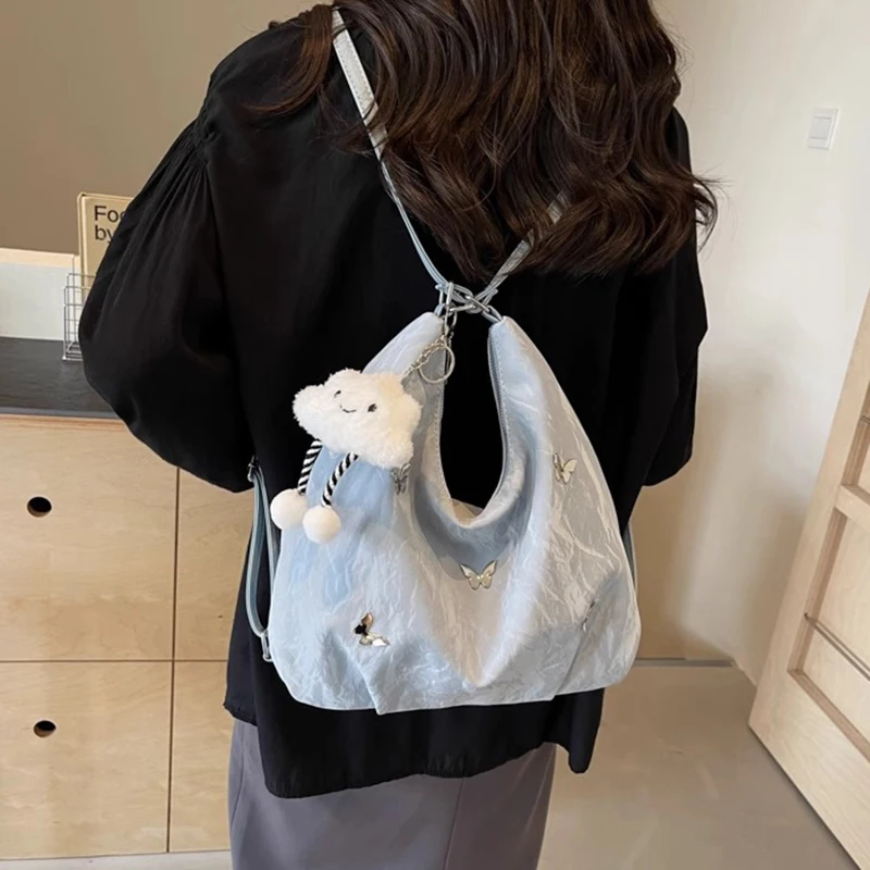 

Женская многоцелевая сумка-ведро на одно плечо, модный дорожный рюкзак большой вместимости