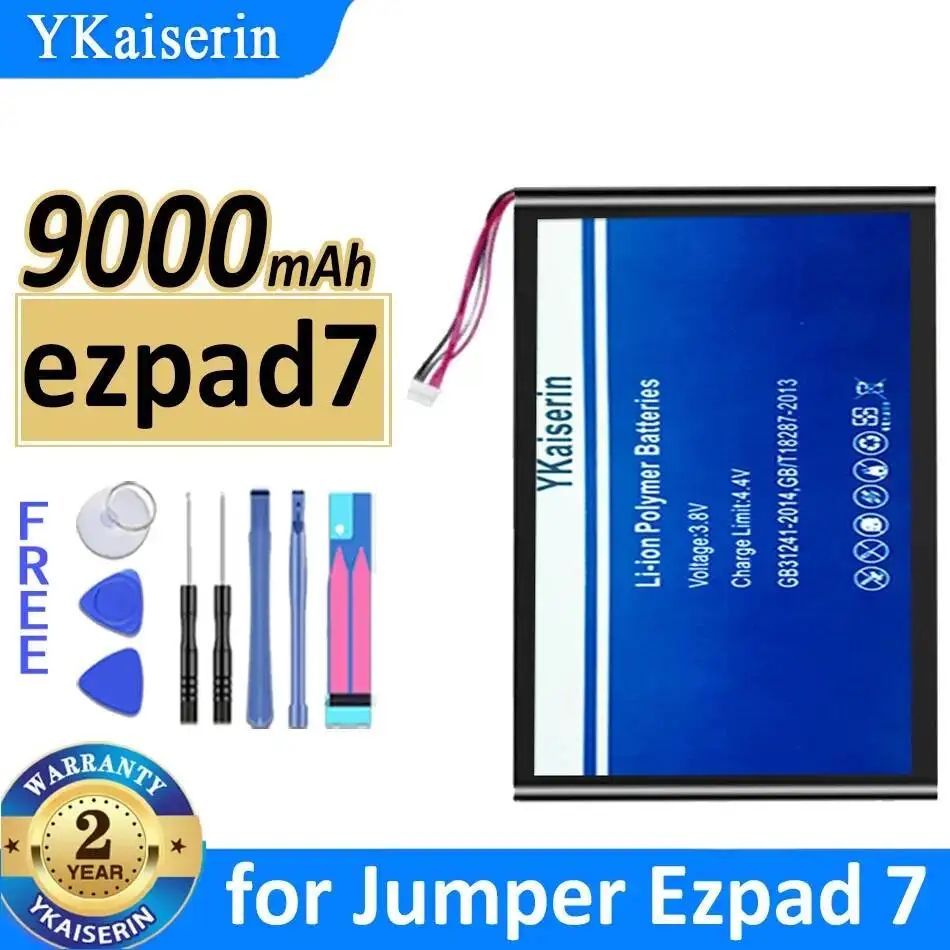 

Высокоемкостный аккумулятор 9000 мАч для ноутбука Jumper Ezpad 7: надежная энергия для вашего ноутбука