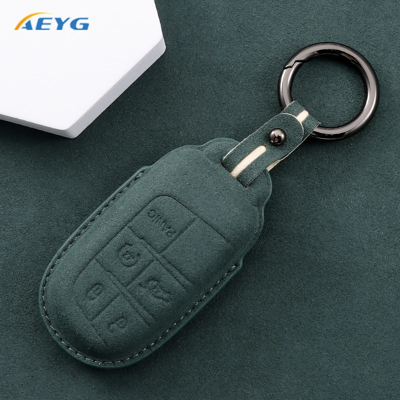 Car Remote Key Case Cover For Renegade Grand Cherokee For Dodge Ram Charger 1500 Challenger Chrysler 300C Journey Accessories