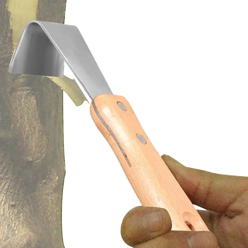 Tree Bark Removal Tool Long Lasting Durable Tree Bark Scraper Gardening Bark Shave Removal Tool Smooth Surfaces Bark Stripping