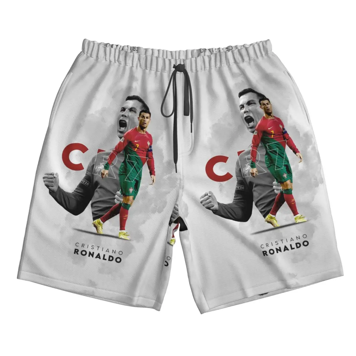 

Soccer Cr7 C-Cristiano R-ronaldo Trunks Beach Board Shorts Casual Quick Dry Swim Summer Men Pants
