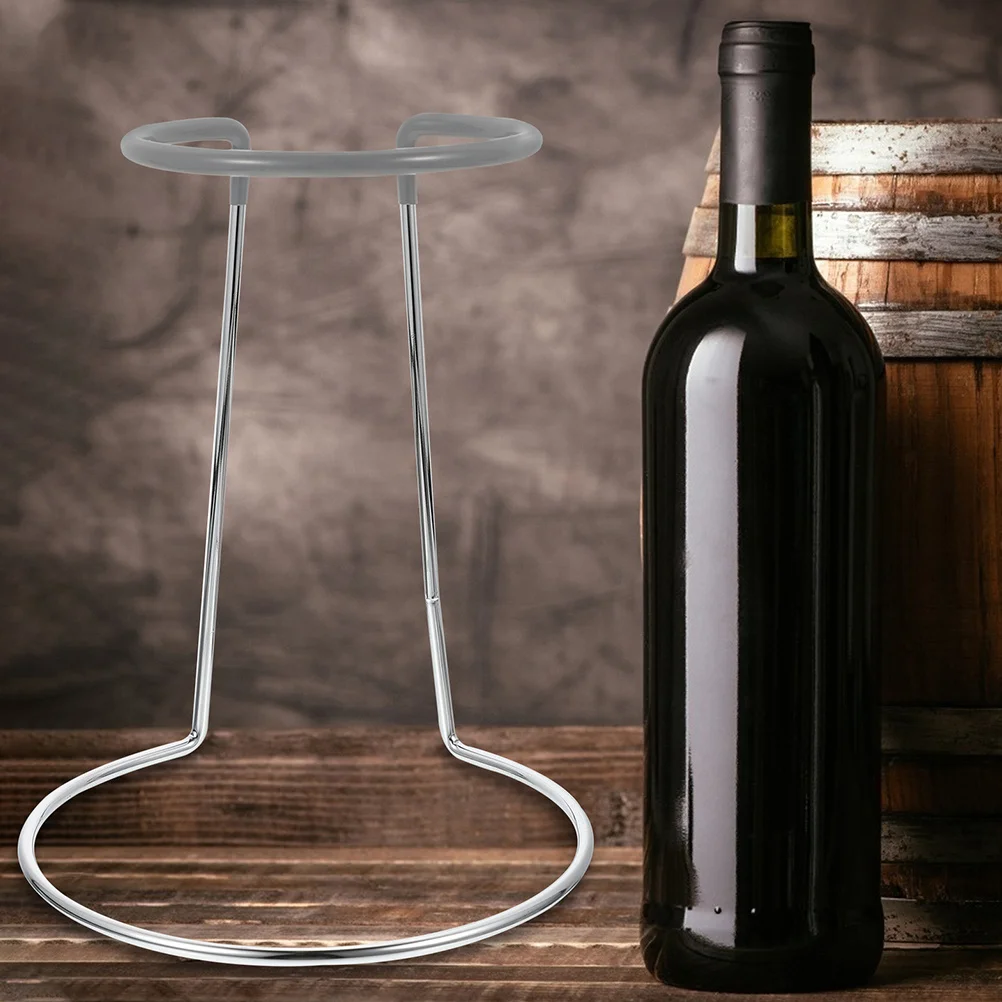 

2Pcs Iron Wine Decanter Drying Stand Versatile Rack for Glassware Bar Kitchen Home Party Wine Decanter Dryer Carafe Drying Rack,