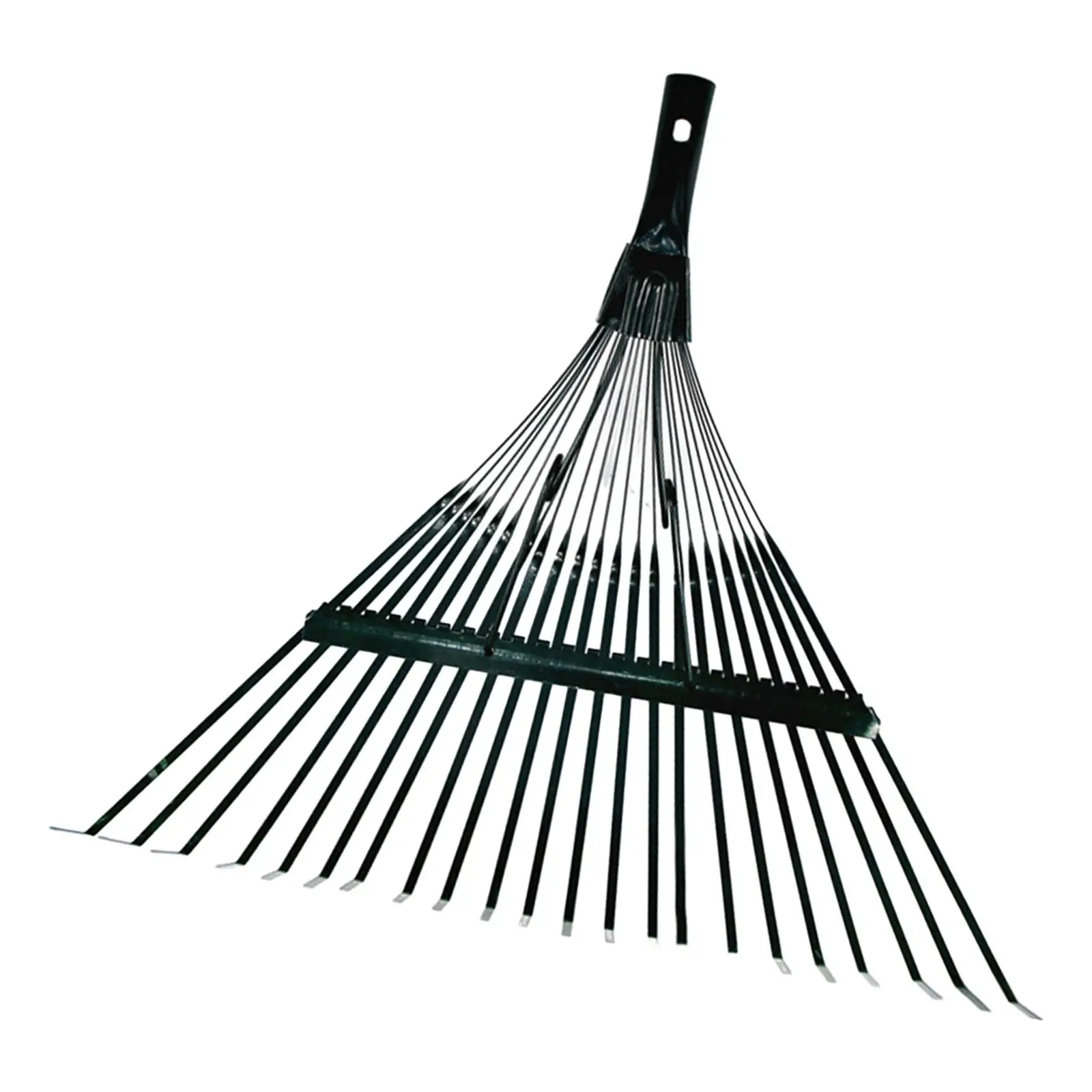 Garden Leaf Rake High Performance Yard Tools Lightweight Metal Rake for Collecting Leaves Garbage Grass Clippings RV Gardening