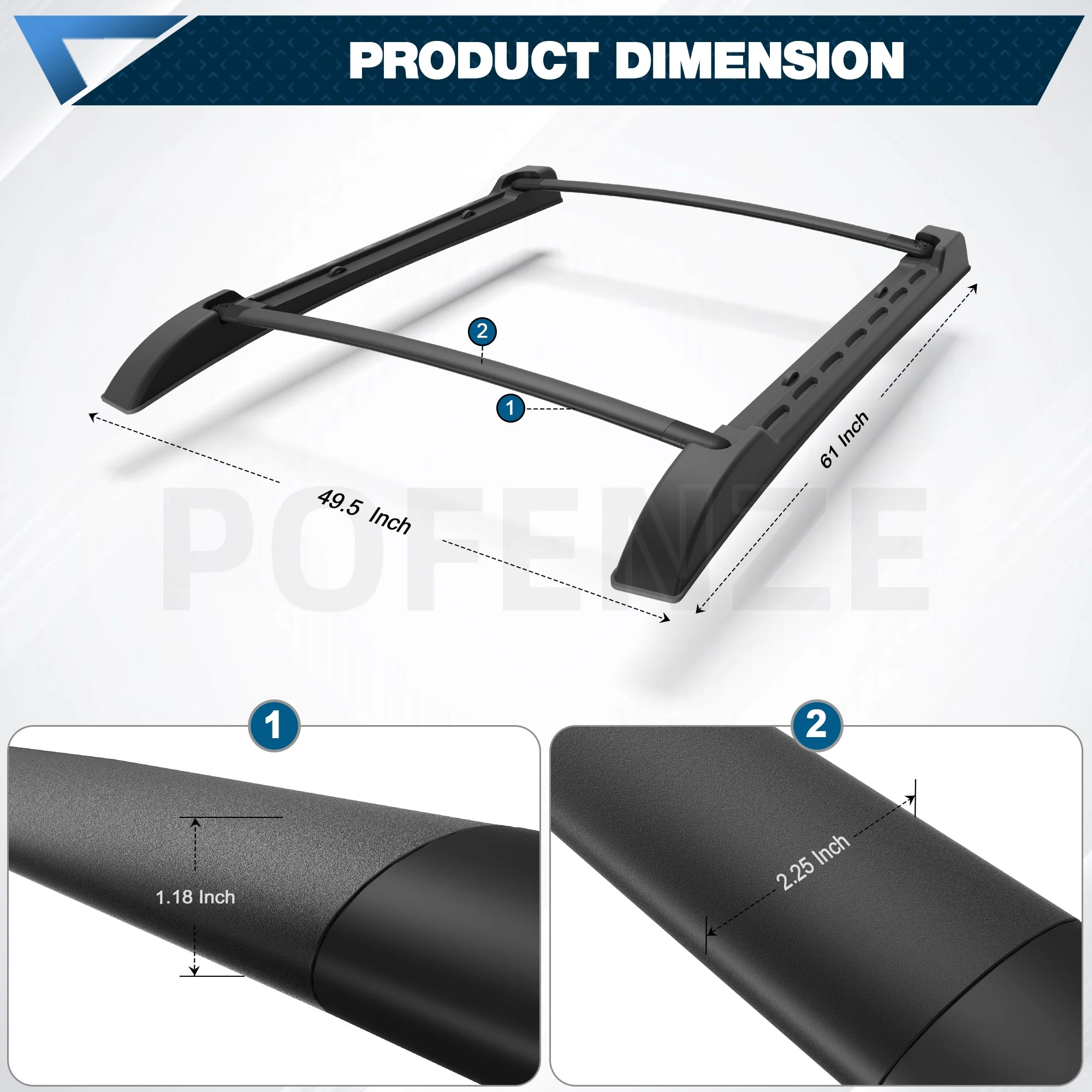 رف سقف علوي قضبان متقاطعة لـ 2024-2025 تويوتا تاكوما سلة كابينة مزدوجة حاملات البضائع حامل تخزين الأمتعة الثقيلة
