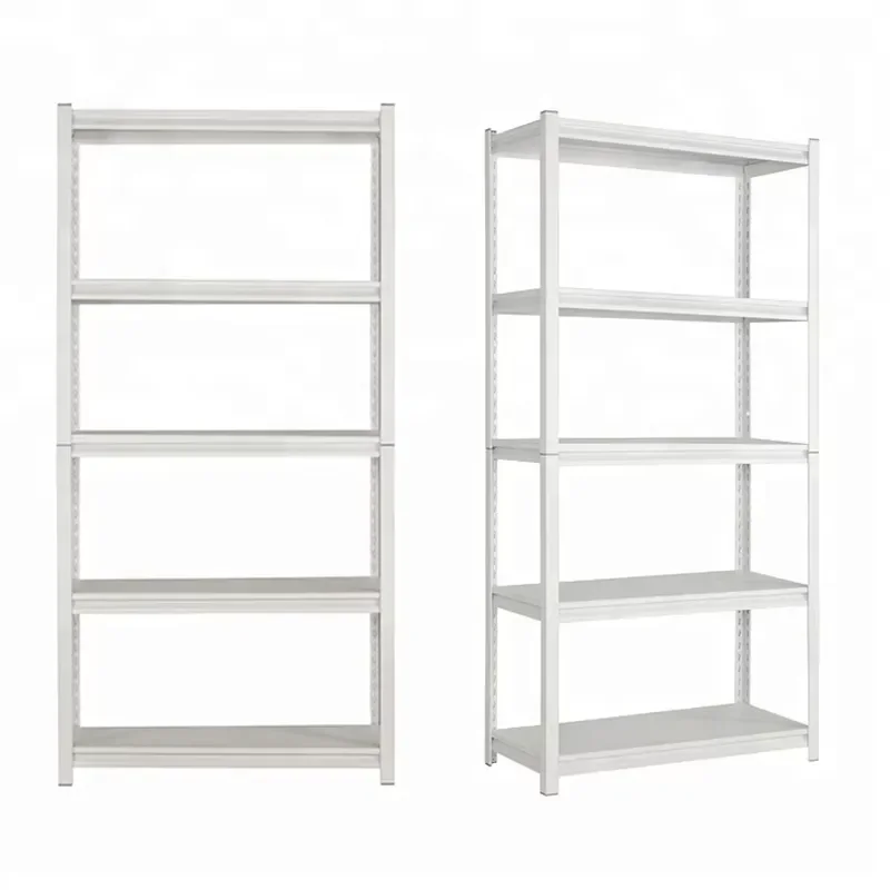 for Simple White Household Steel Five Layer Shelves Garage Storage Rack