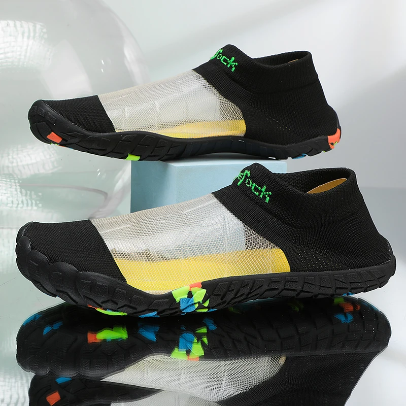 

New Unisex Wider Shoes Breathable Mesh Men Barefoot Wide-toed Shoes Brand Flats Soft Zero Drop Sole Wider Toe Sneakes Large Size