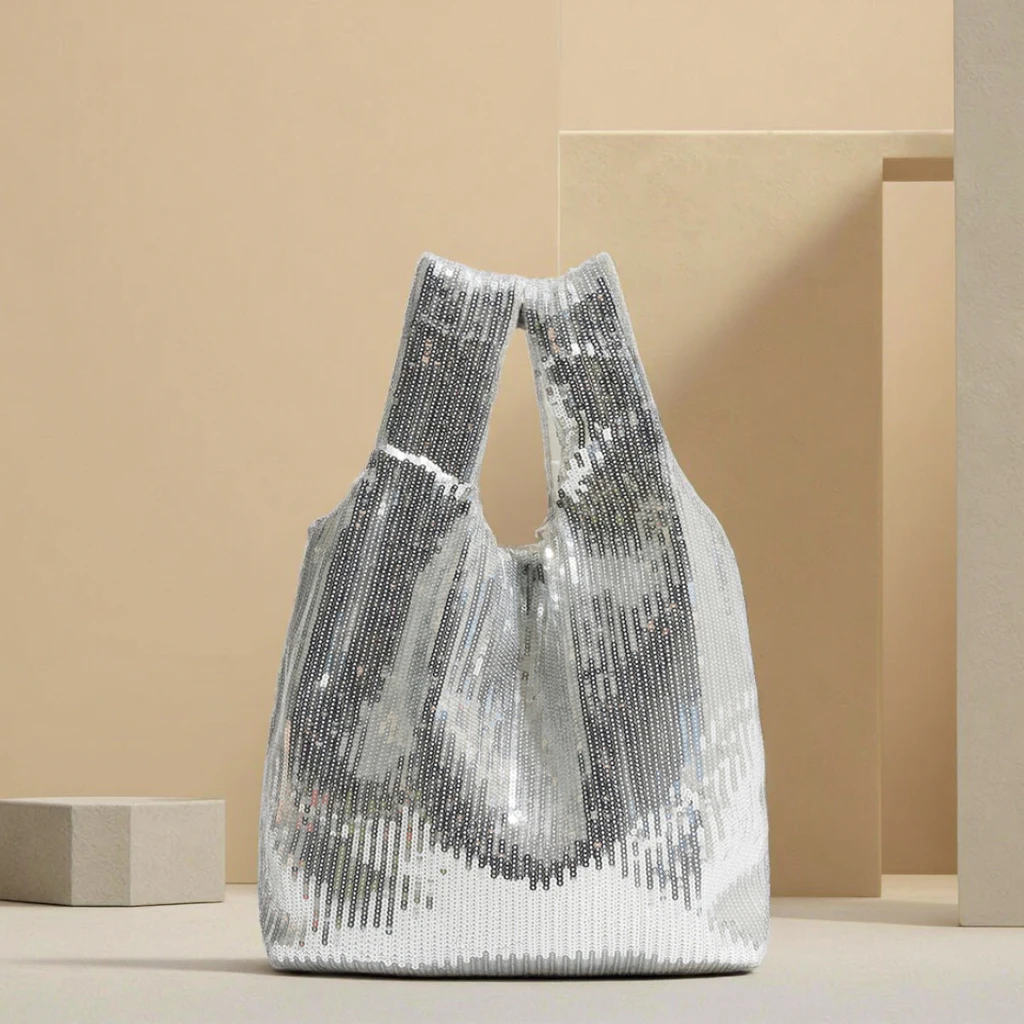 

2025 Luxury Designer Ladies' Banquet Bag High Quality Lightweight Shining Glitter Handbag Fashion Style Suitable for Parties