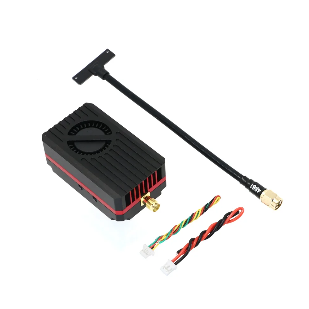 

RUSHFPV 4.9G-6.0G 10W VTX Мощный видеопередатчик на 80 каналов с антенной SMA для FPV RC дронов дальнего радиуса действия, запчасти для самодельных моделей самолетов с фиксированным крылом