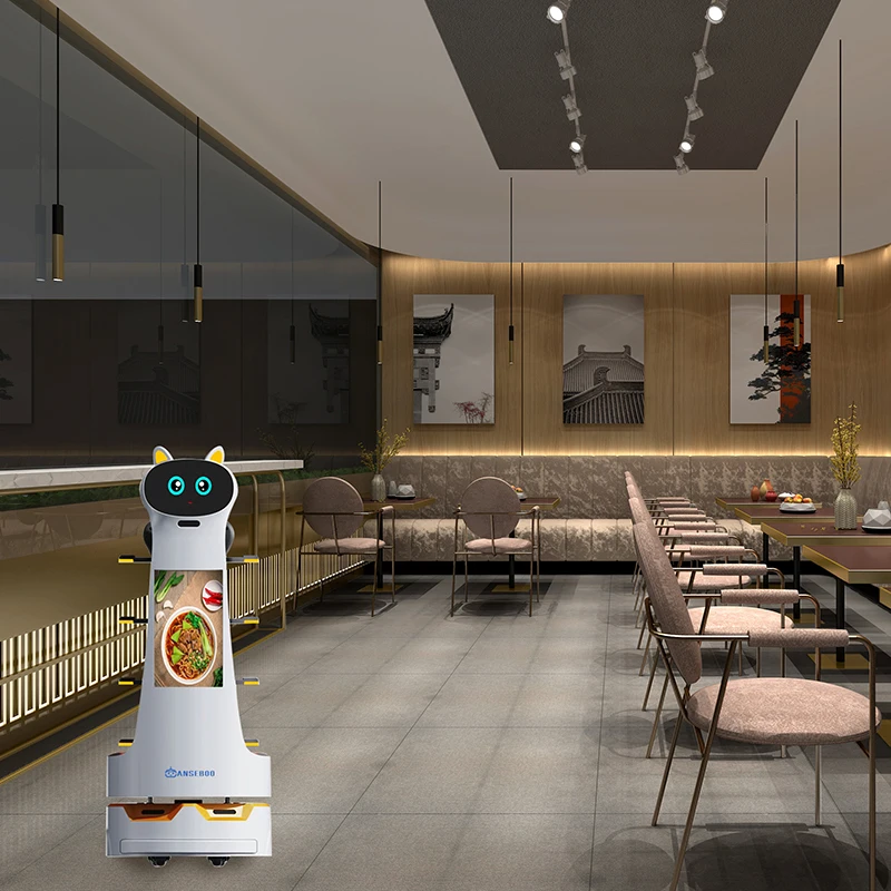 Hot Sell Commercial Delivery Robots Mesero Food Waiter Robot Restaurant Robot for Service