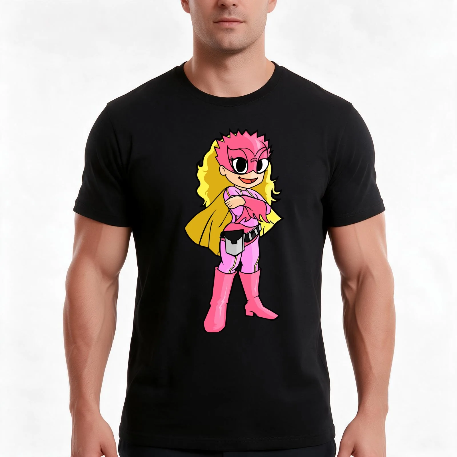 Mega Mindy T-Shirt Summer Casual Cotton Tee Oversized Streetwear Tops Vintage Graphic Print Loose Fit Short Sleeve