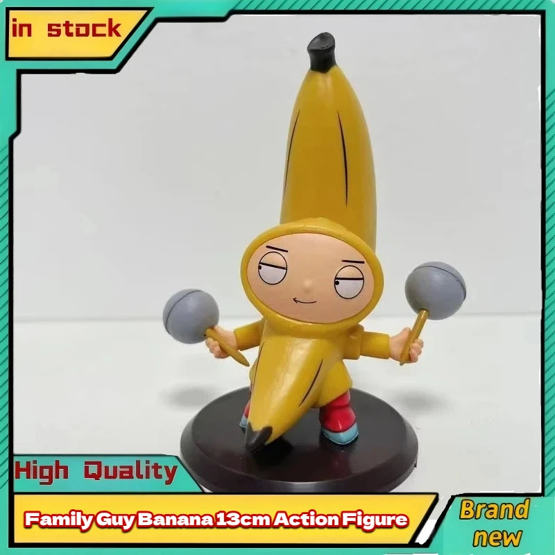 

В наличии: Интересная коллекционная фигурка Family Guy Banana 13 см, аниме-персонаж, ПВХ, для декора рабочего стола и ПК-корпуса