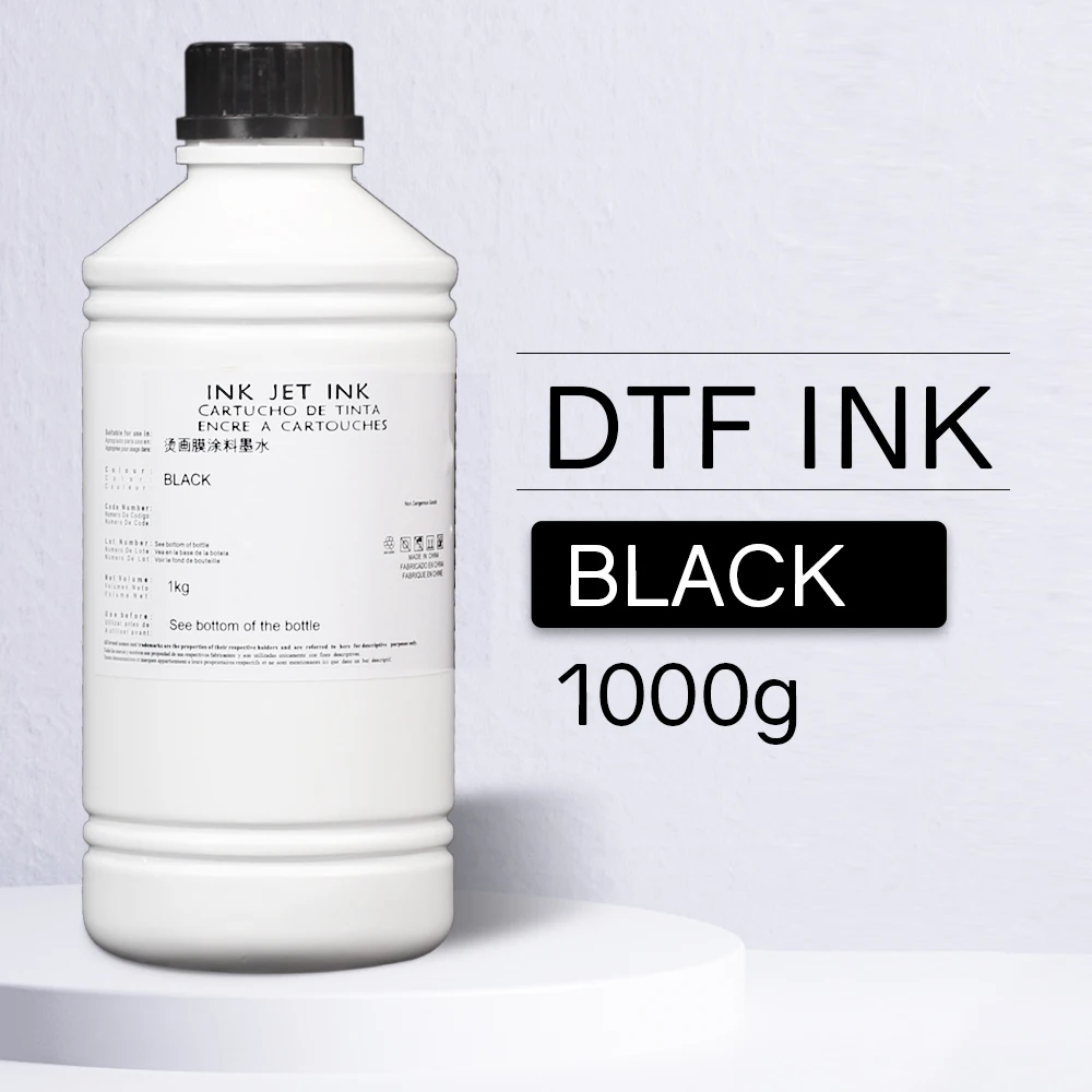 250ml 500ml 1000ml DTF Ink PET Film Heat Transfer T-shirt Clothes For L805 L1800 R1390 R2000 XP600 L18050 TX800 DTF Printer inks