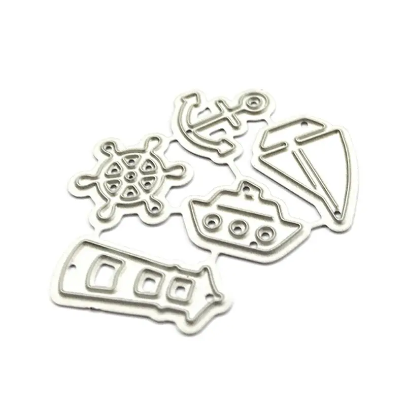 Sailing Lighthouse Metal Cutting Dies Stencil Scrapbooking DIY Album Stamp Paper Card Embossing