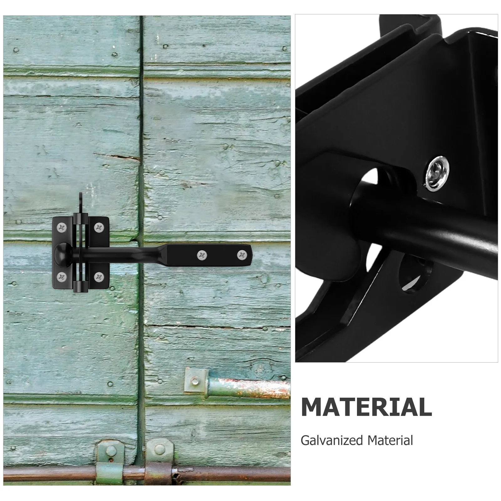 Türschloss Riegel Garten Tor Hardware Bauernhof Zaun Fencedoor Riegel Haken