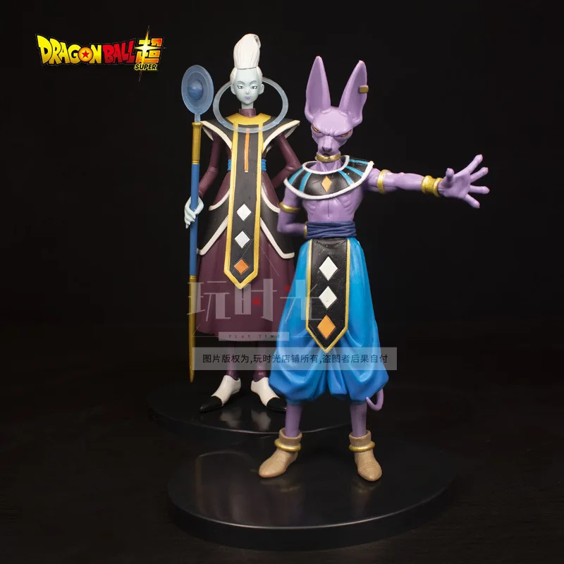 20cm Anime Dragon Ball Z Whis Beerus Figure Gods Of Destruction Dxf Beerus Figures Figurine Pvc Statue Model Collection Toy Gift