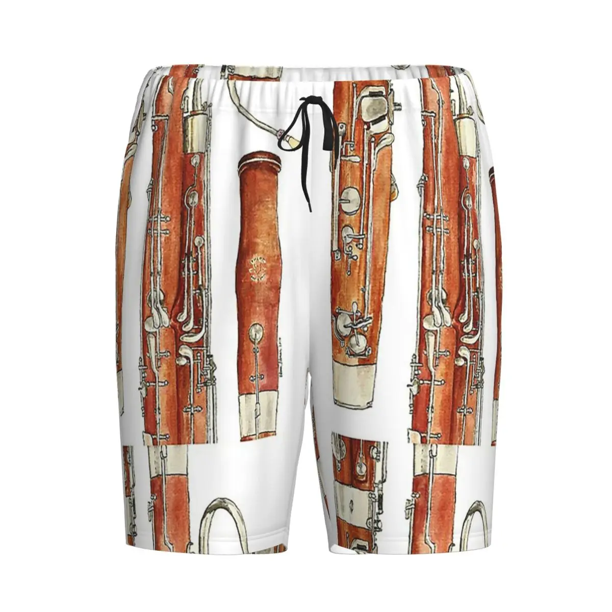 

Custom The Bassoon Shorts Sleeping Pants Men Pajama Pants Lounge Sleep Sleepwear Bottoms