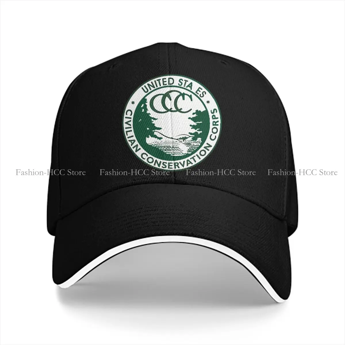 The Civilian Conservation Corps Classic Baseball Cap Men Hats Women Visor Protection Snapback Camp Camping Caps