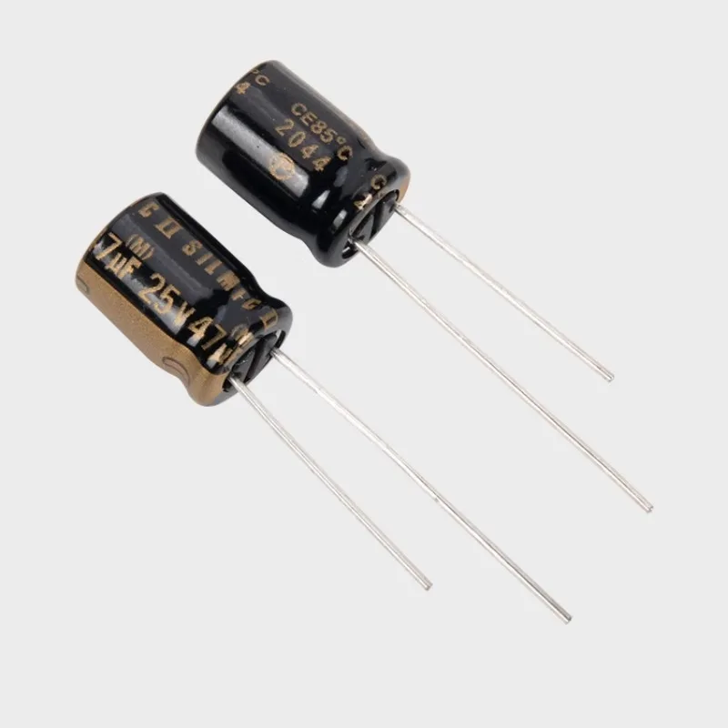 مكثفات كهرتروليتية أوديوفيلي ، سلسلة إلنا إيرفس ، 25V47UF ، 8x من من من من السيلميك ، 5 من الطول ، 20 #3