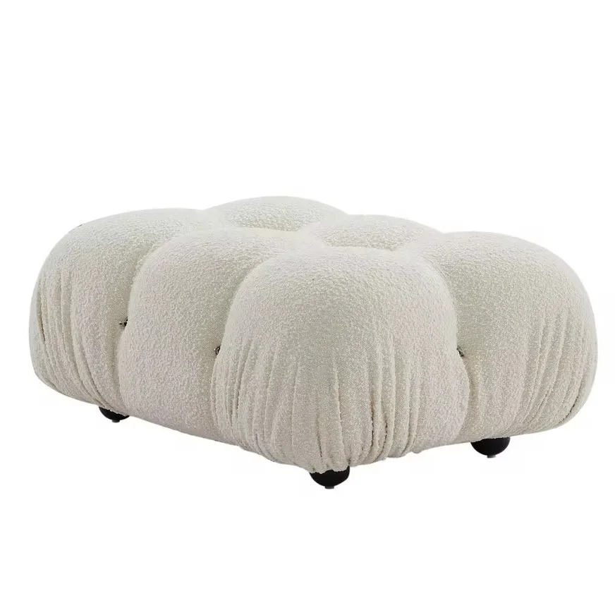 Modern Living Room Mario Sofa Leisure Modular Sofa Comfortable Durable Boucle Couch for Home Furniture Set Sectional Sofa