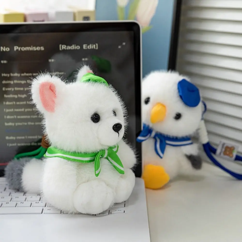 

Interactive Simulation Seagull Plush Keychain Collection Handmade Seagull Doll Stuffed Toys Comfortable Cartoon