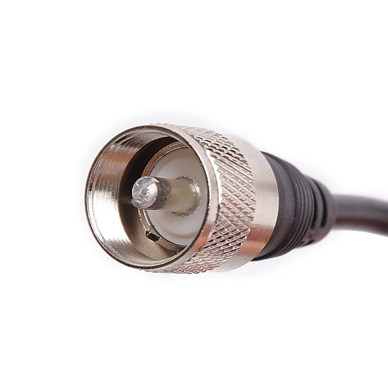 ABBREE VH-1208 Mobile Walkie Talkie Antenna PL259 VHF 134-174MHz Magnetic Base High Gain Antenna for Car Mounted Radios