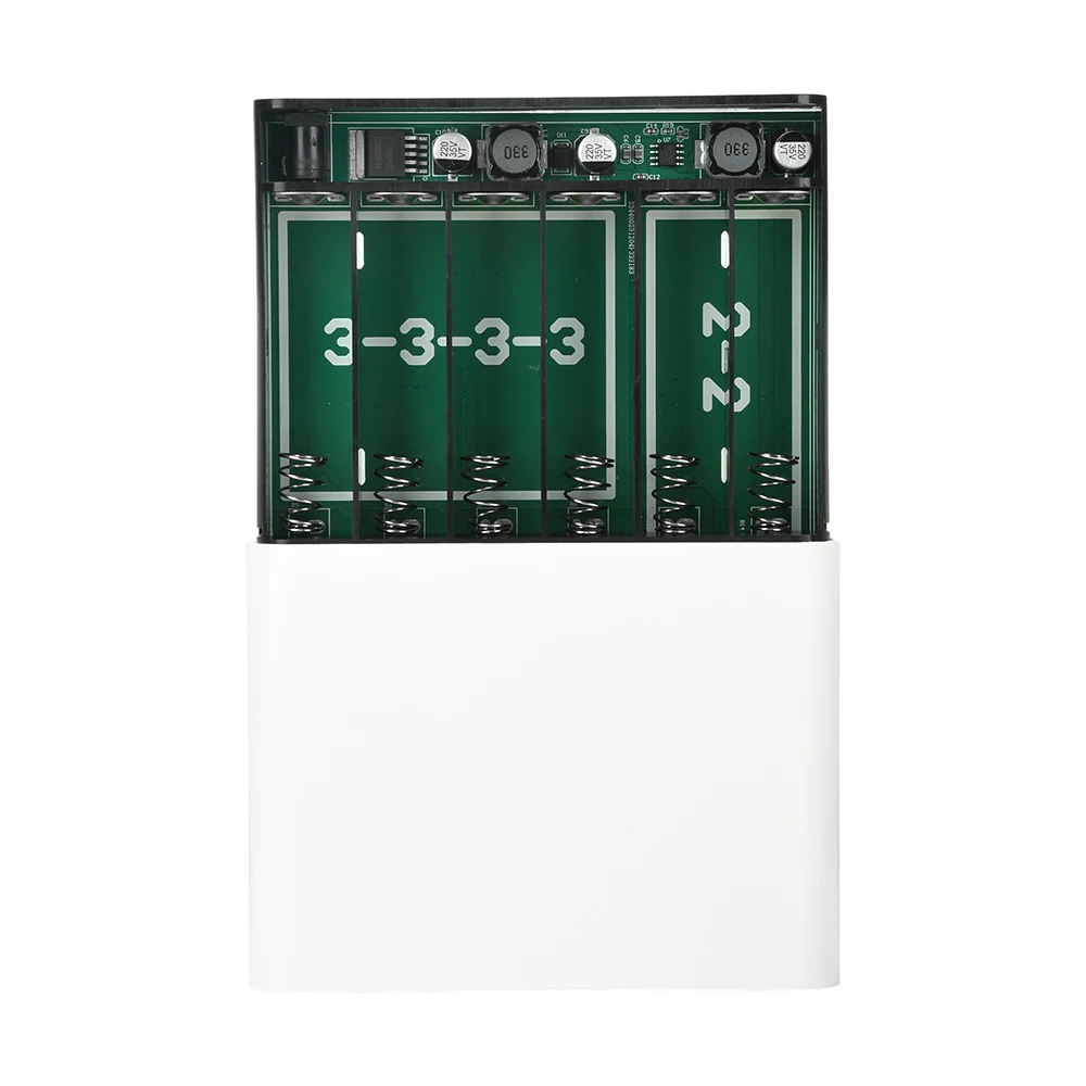 DC UPS 12x18650 Solder-Free Power Box DIY Kit 5V9V12V Adjustable for Modem Router Uninterruptible Power Supply