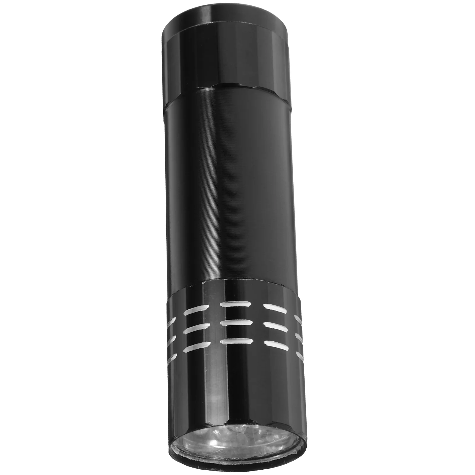 

Black LED Flashlight Hidden Box Coins Storage Safe Container Travel Size Sturdy Material Money Compartment Valuables Hiding