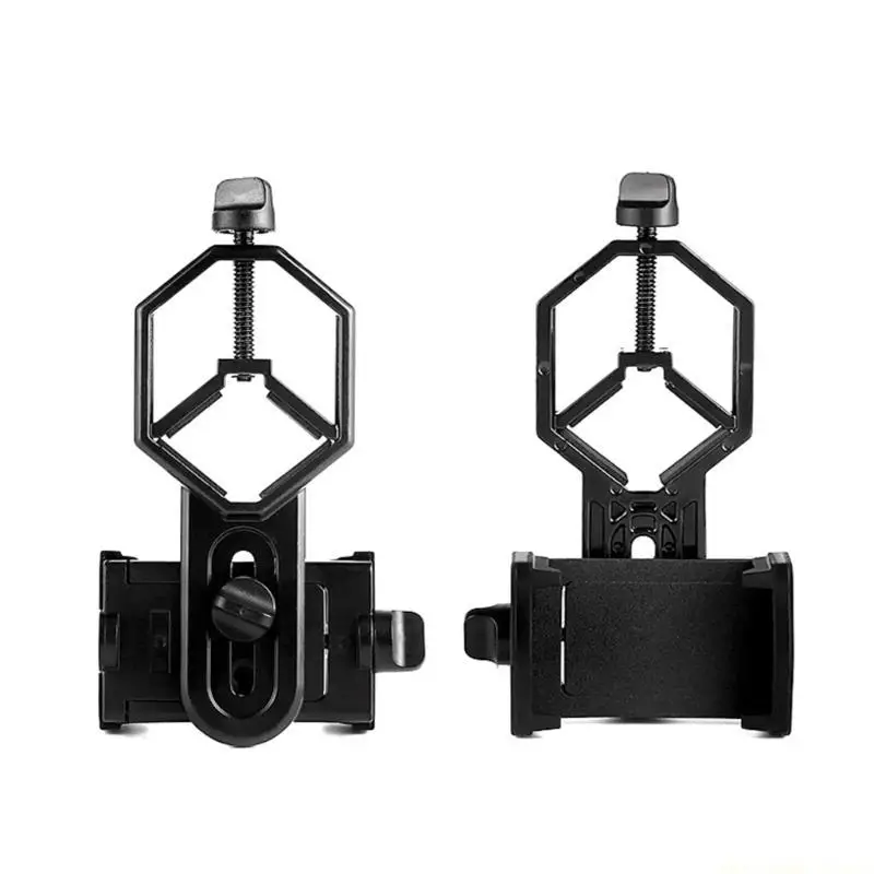 F62C High Strength Adapter Mount for Binocular Monocular for 52-100mm Width Phone for Microscope,